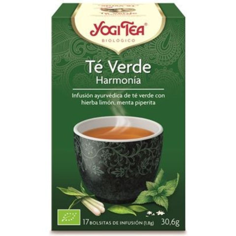 Comprar online YOGI TEA ARMONIA TE VERDE 17 Bols de YOGI TEA. Imagen 1