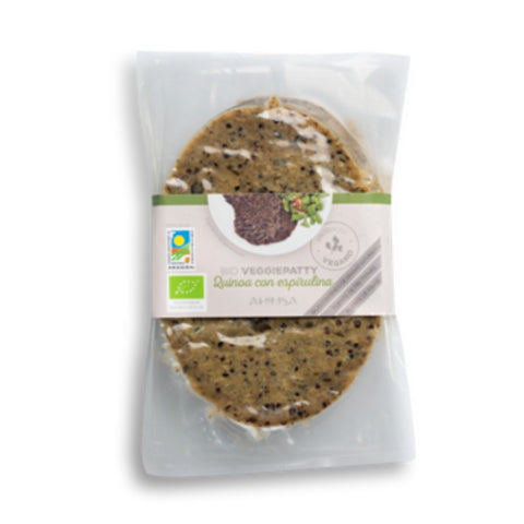 Comprar online BURGUER VEGETAL MAXU QUINOA Y ESPIRULINA 600 gr de AHIMSA. Imagen 1