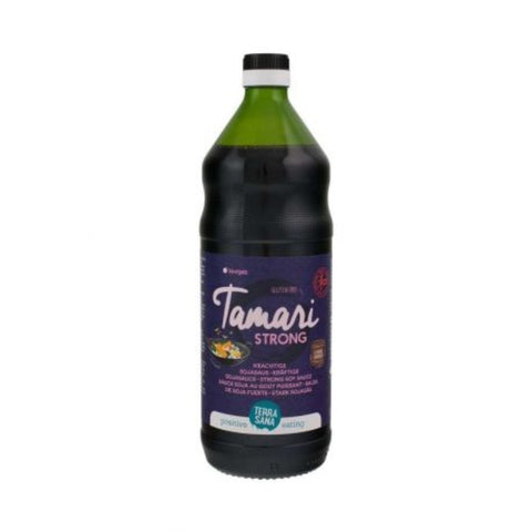 Comprar online TAMARI SALSA DE SOJA FUERTE 1 ltr de TERRASANA. Imagen 1