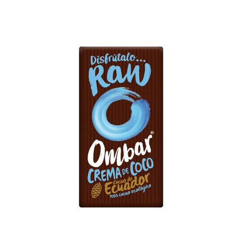 Comprar online OMBAR CHOCOLATE (COCO MILK) CON CREMA DE COCO CRUD de OMBAR. Imagen 1
