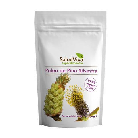 Comprar online POLEN DE PINO EN POLVO 100 GRAMOS de SALUD VIVA. Imagen 1