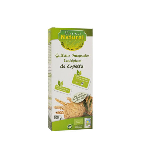 Comprar online GALLETA ESPELTA ECO 100 GR de HORNO NATURAL. Imagen 1