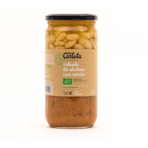 Comprar online ORGANICS FABADA DE ALUBIAS Y SEITAN CON de CARLOTA. Imagen 1