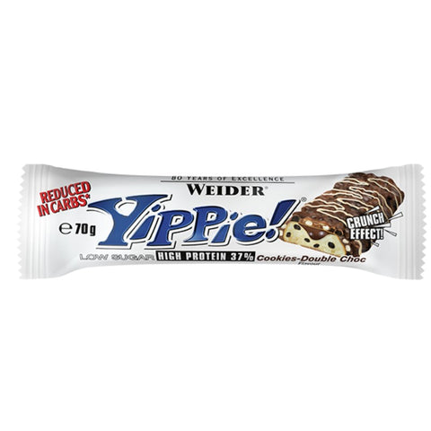 Comprar online YIPPIE BAR COOKIES-CREAM 70 G de WEIDER. Imagen 1