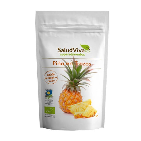 Comprar online PIÑA EN TROZOS 125 GRS. de SALUD VIVA. Imagen 1