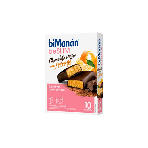 Comprar online BMN BS BARRA CHOLATE-NARANJA 10 Barritas de BIMANAN. Imagen 1