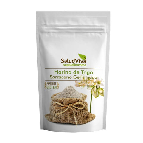 Comprar online HARINA DE TRIGO SARRACENO GERMINADO 400 GRS de SALUD VIVA. Imagen 1