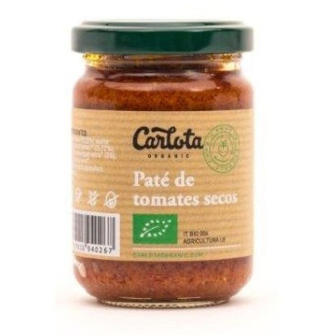 Comprar online ORGANICS PATE DE TOMATES SECOS 140gr de CARLOTA. Imagen 1
