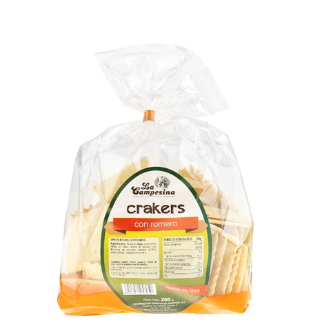 Comprar online CRACKERS ROMERO 200g de CAMPESINA. Imagen 1