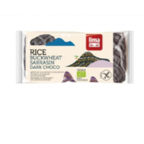 Comprar online TORTAS FINAS DE ARROZ, SARRACENO Y CHOCOLATE NEGRO de LIMA. Imagen 1