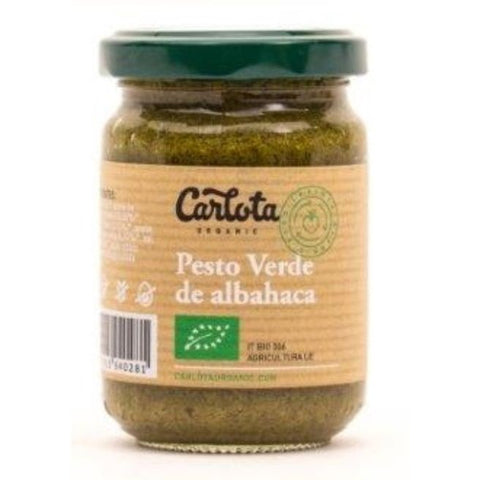 Comprar online ORGANICS PESTO VERDE 140gr de CARLOTA. Imagen 1