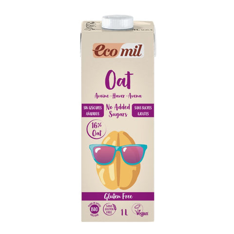 Comprar online ECOMIL OAT NATURE GLUTEN-FREE BIO 1 L SIN AZUCARES de NUTRIOPS. Imagen 1
