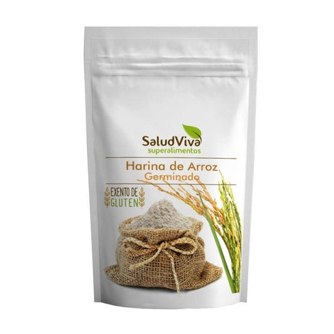 Comprar online HARINA DE ARROZ GERMINADO 400 GRS de SALUD VIVA. Imagen 1