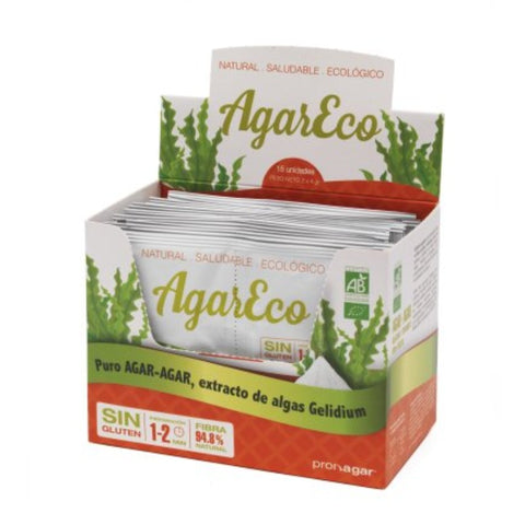 Comprar online AGAR AGAR EN POLVO SIN GLUTEN 4 gr X 30 Sobres de PRONAGAR. Imagen 1