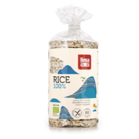 Comprar online TORTAS DE ARROZ CON SAL 100G BIO de LIMA. Imagen 1