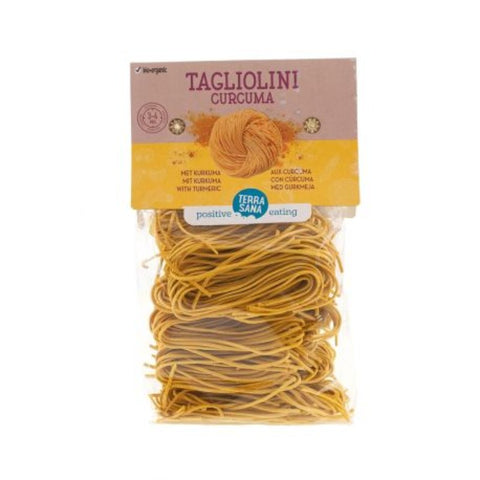 Comprar online TAGLIOLINI CURCUMA CON CURCUMA 250 g de TERRASANA. Imagen 1