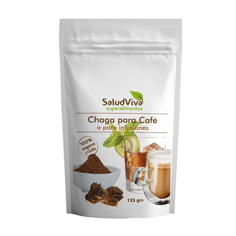Comprar online CAFE DE CHAGA 125 GRS de SALUD VIVA. Imagen 1