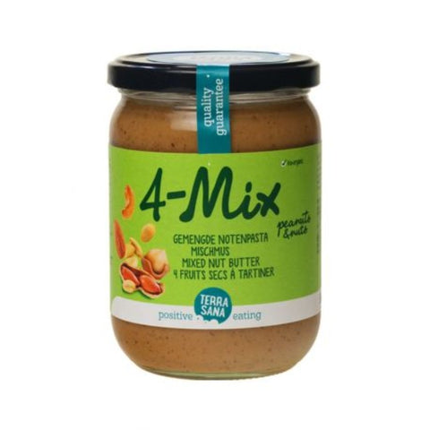Comprar online 4MIX, CREMA DE FRUTOS SECOS (CON CACAHUETE) 500 g de TERRASANA. Imagen 1