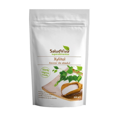 Comprar online XYLITOL AZUCAR DE ABEDUL 200 GRS. de SALUD VIVA. Imagen 1