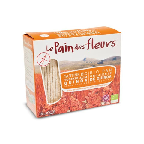Comprar online PAN FLORES CON QUINOA SIN GLUTEN 150 gr de LE PAIN DES FLEURS. Imagen 1