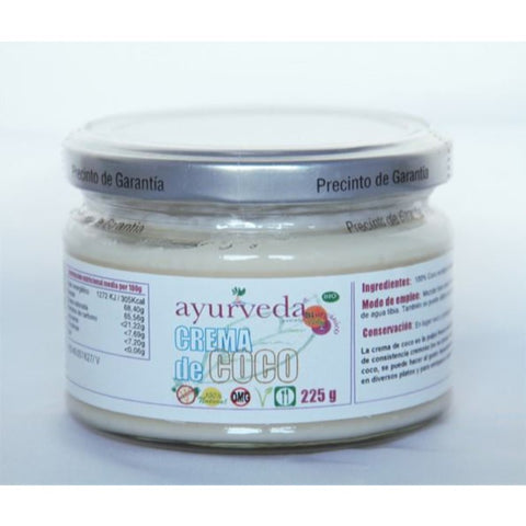 Comprar online CREMA COCO ECOLOGICA 225 gr de AYURVEDA. Imagen 1