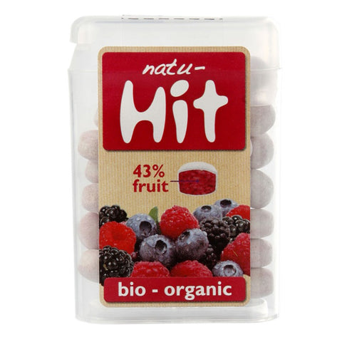 Comprar online CARAMELOS NATU HIT FRUTOS ROJOS 12X11GR de NATU-HIT. Imagen 1