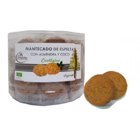 Comprar online BIO CILINDRO MANTECADOS ALM-COCO VEG 1 Kilo de CAMPESINA. Imagen 1