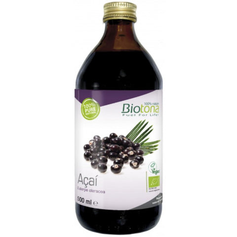 Comprar online ACAI PULPA ( ACAI PULP 500 ML ) de BIOTONA. Imagen 1