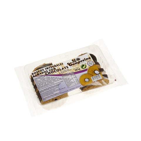 Comprar online ROSCOS BAÑADOS CHOCOLATE CAMPESINA 180g de CAMPESINA. Imagen 1