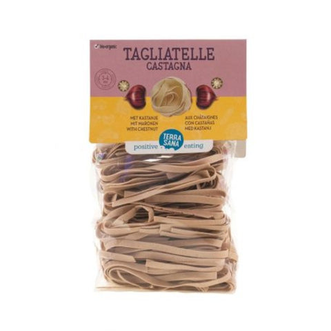 Comprar online TAGLIATELLE CASTAGNA CON CASTAðAS 250 g de TERRASANA. Imagen 1