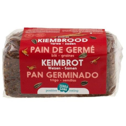 Comprar online PAN GERMINADO DE TRIGO LINO & PIPAS DE GIRASOL 400 de TERRASANA. Imagen 1