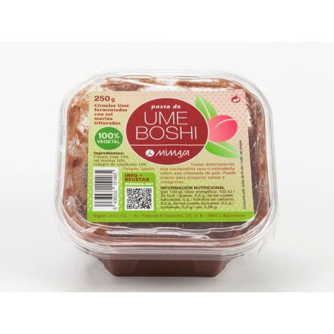 Comprar online PASTA DE UMEBOSHI 250 gr de MIMASA. Imagen 1