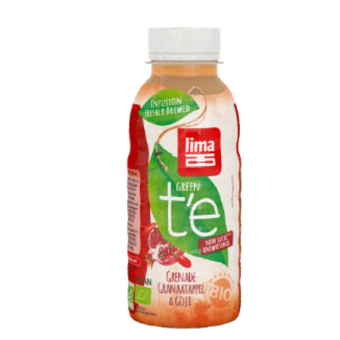 Comprar online TE VERDE CON GRANADA Y GOJI 330ML BIO de LIMA. Imagen 1