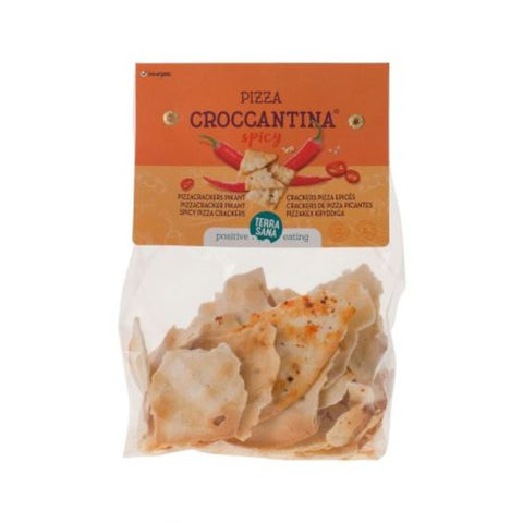 Comprar online PIZZA CROCCANTINA PICANTES 200 g de TERRASANA. Imagen 1