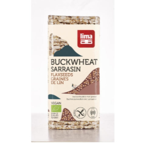 Comprar online TORTAS DE SARRACENO CON LINO 130G BIO de LIMA. Imagen 1