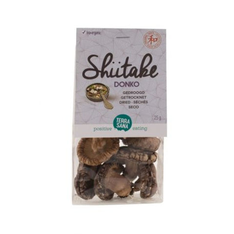 Comprar online SHIITAKE DONKO 25 g de TERRASANA. Imagen 1