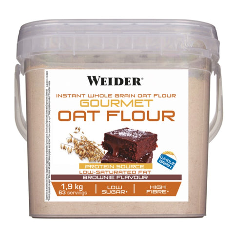 Comprar online OAT GOURMET FLOUR BROWNIE 1,9 KG de WEIDER. Imagen 1