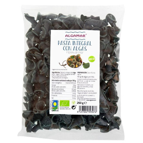 Comprar online PASTA INTEGRAL CON ALGAS - FLORES MAR de ALGAMAR. Imagen 1