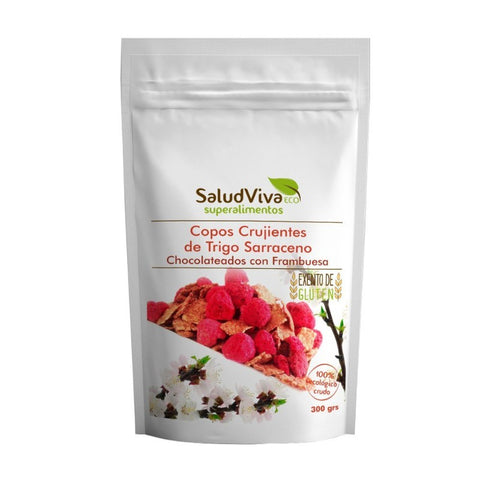 Comprar online MUESLI CRUJI TRIGO SARR CHOCOLA Y FRAMBUES 300 GRS de SALUD VIVA. Imagen 1