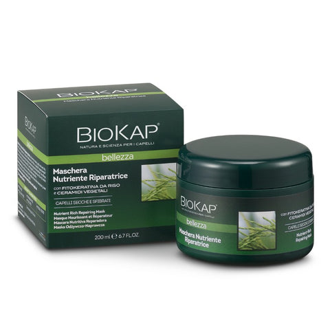Comprar online NOURISHING AND REPAIRING MASK 200ML MASCARI de BIOKAP. Imagen 1