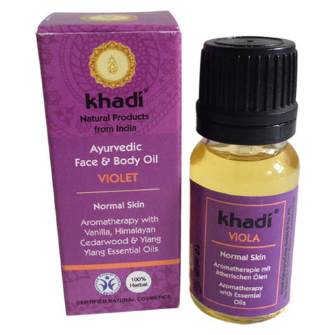 Comprar online ACEITE FACIAL DE VIOLETA 10 ML de KHADI. Imagen 1