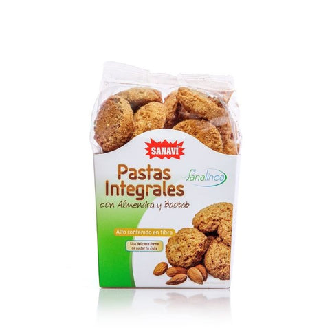 Comprar online PASTAS INTEGR ALMENDRA 300 gr de SANAVI. Imagen 1