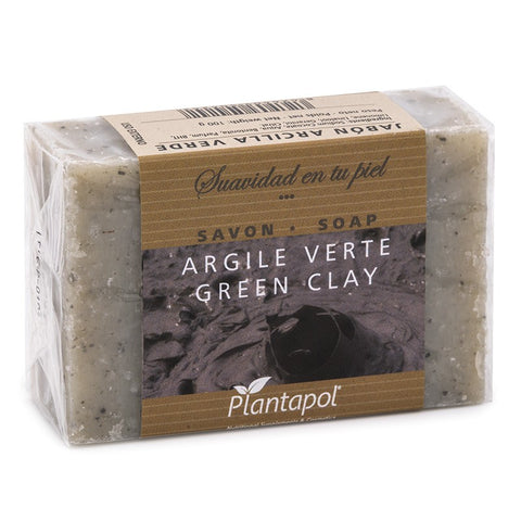 Comprar online JABON NATURAL ARCILLA VERDE 100 gr de PLANTA POL. Imagen 1