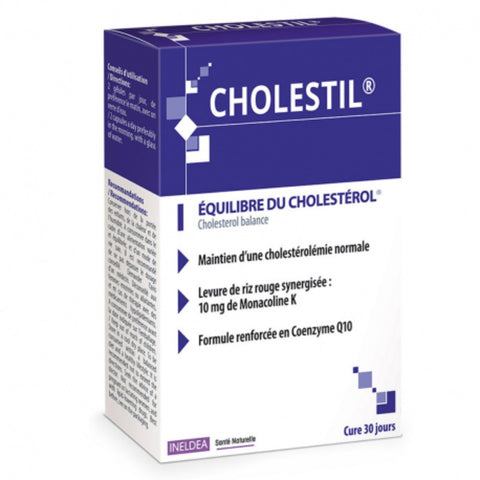 Comprar online CHOLESTIL 60 Cap 30 DIAS de INELDEA. Imagen 1