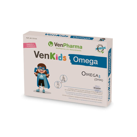 Comprar online VENPHARMA OMEGAVEN KIDS 60 Perlas de VENPHARMA. Imagen 1