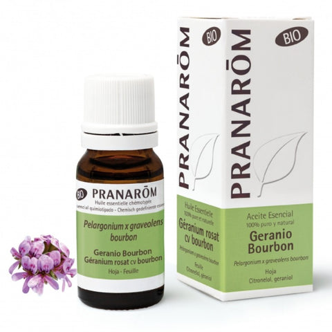 Comprar online GERANIO BOURBON HOJA 10 ml BIO de PRANAROM. Imagen 1