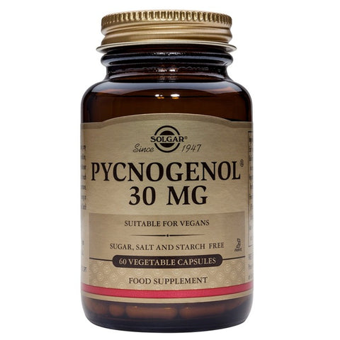 Comprar online PICNOGENOL 30 mg 60 Vcaps de SOLGAR. Imagen 1