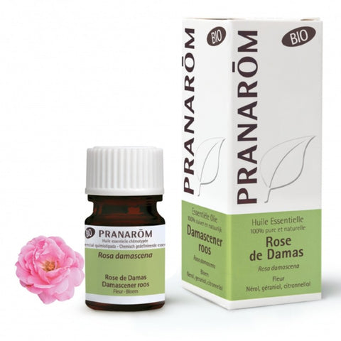 Comprar online ROSA DE DAMASCO FLOR 2 ml de PRANAROM. Imagen 1