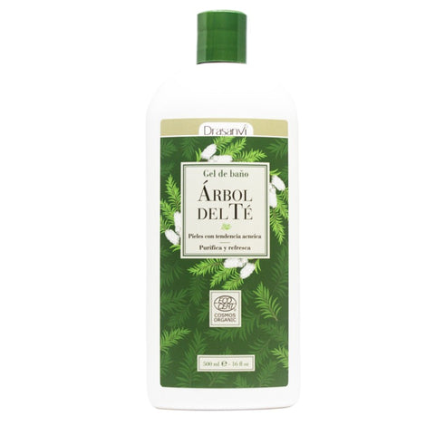 Comprar online GEL BAÑO ARBOL TE ECOCERT BIO 500 ml de DRASANVI. Imagen 1
