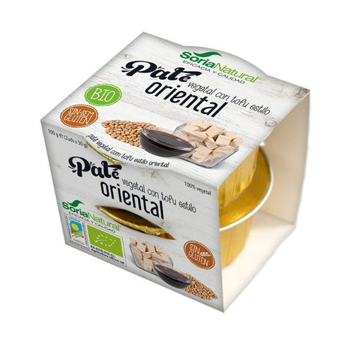 Comprar online PATE VEGETAL ESTILO ORIENTAL FAJA 2 x 50 GRS. de ALECOSOR SORIA NATURAL. Imagen 1
